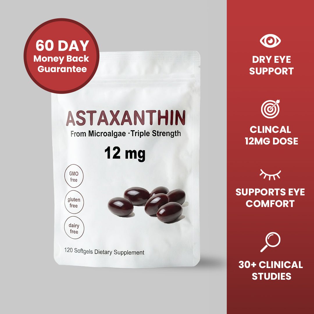 Celvara Astaxanthin 12mg Softgels - Celvara