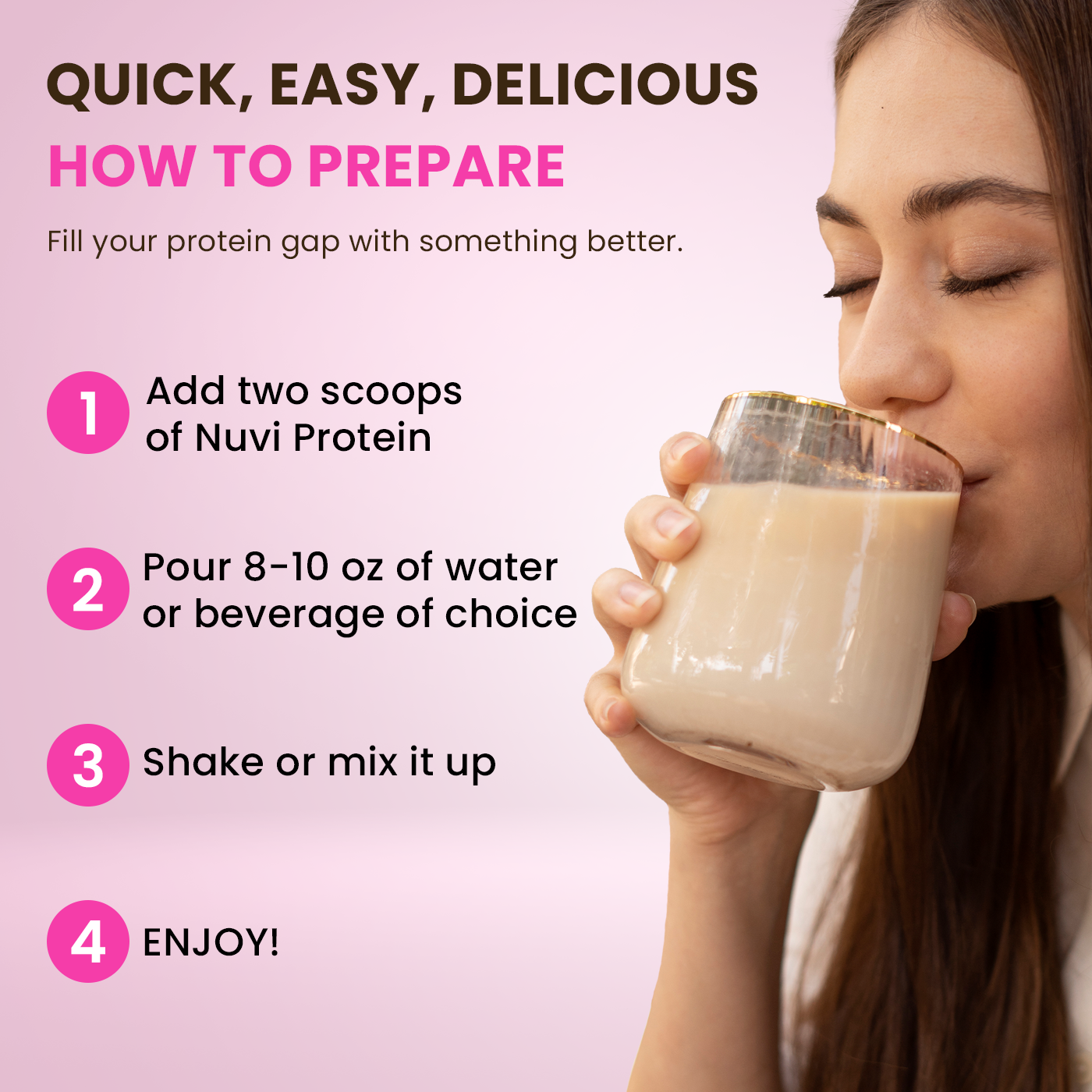 Nuvi Protein Her Way (Creamy Vanilla)