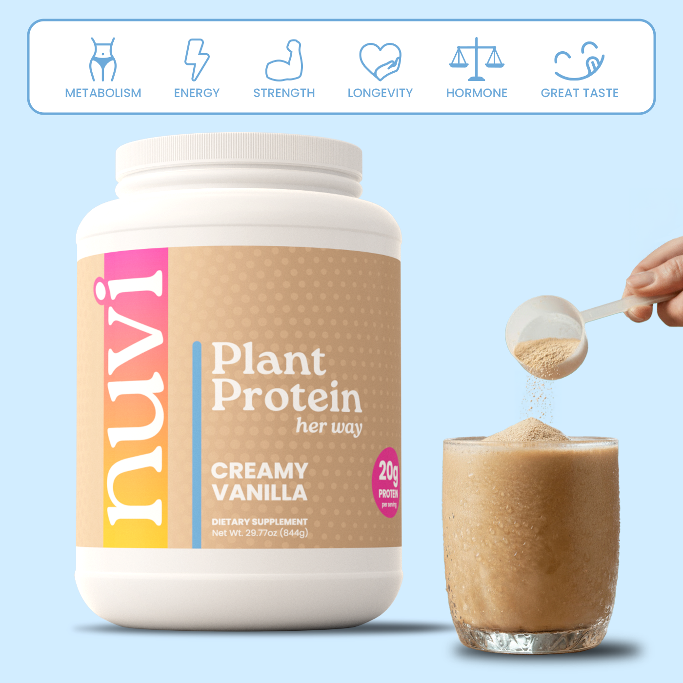 Nuvi Protein Her Way (Creamy Vanilla)